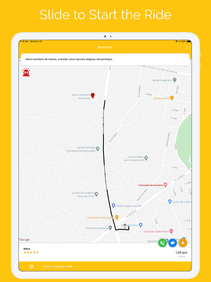 Tchops Driver – Drive and Earn