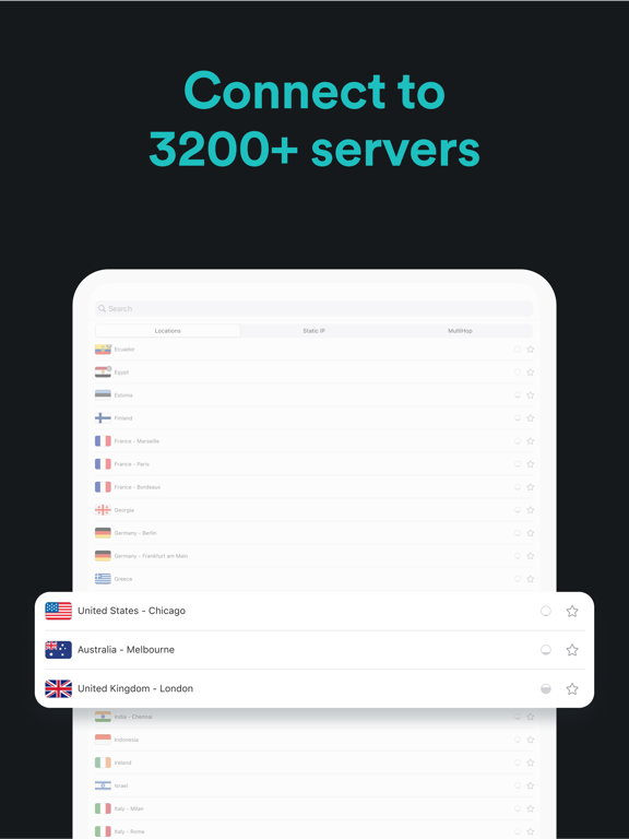 VPN Surfshark - Web Privacy screenshot 3