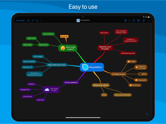 ‎SimpleMind - Mind Mapping Screenshot