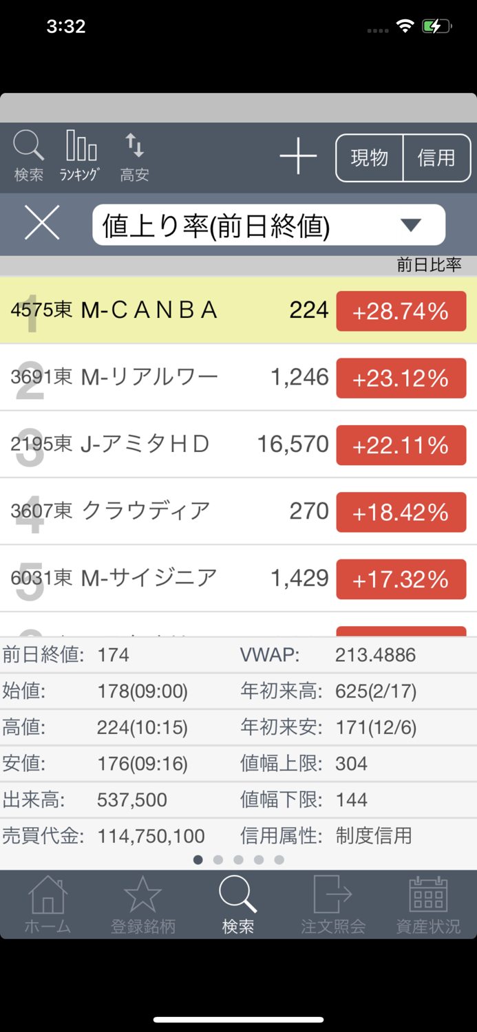 岡三カブスマホ