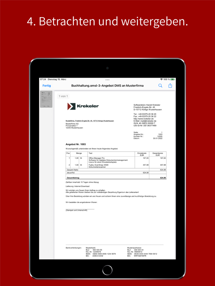 Office Manager DMS to go