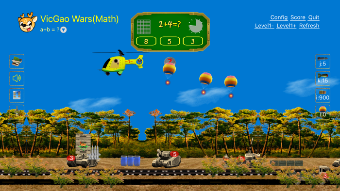 VicGao Wars Math Version