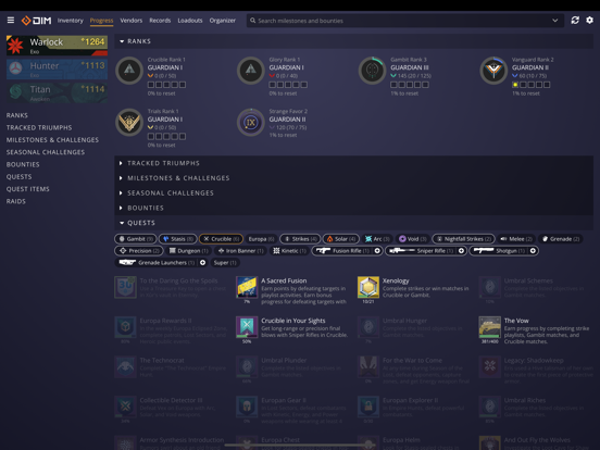 Destiny Item Manager screenshot 4