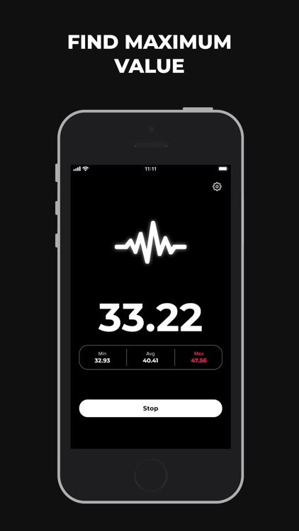 Minimalist Sound Meter screenshot-3