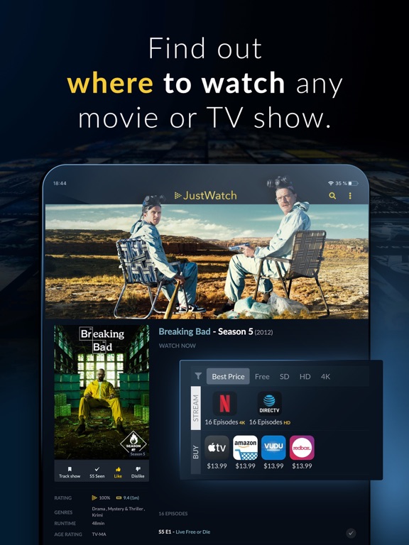 JustWatch - Movies & TV Shows screenshot 4