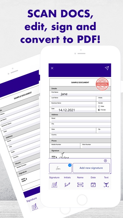 ScanPlus PDF Signature & OCR