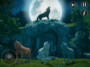 スクリーンショット 3 la Wild Lobo la vida simulador iphone