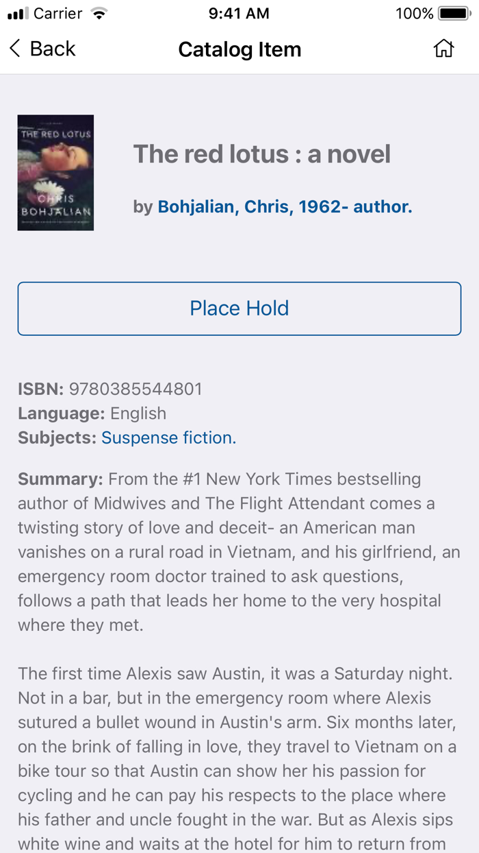 Nioga Library System Catalog