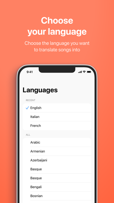 Screenshot #3 pour Lyric(s)peak