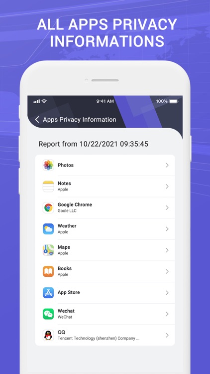 App Privacy Report Insights screenshot-3