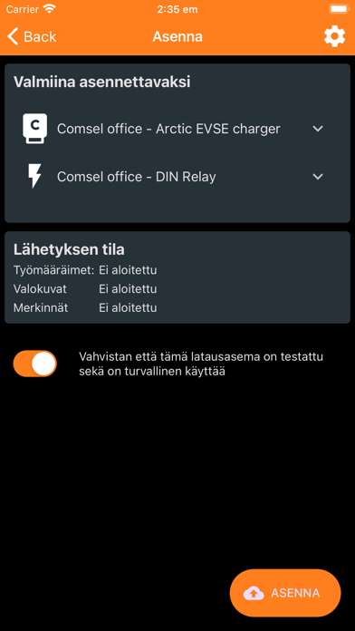 Comsel Install Screenshot
