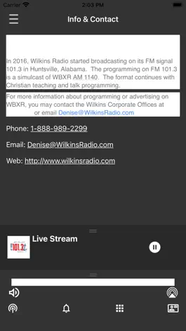 Game screenshot WBXR 101.3FM Radio hack