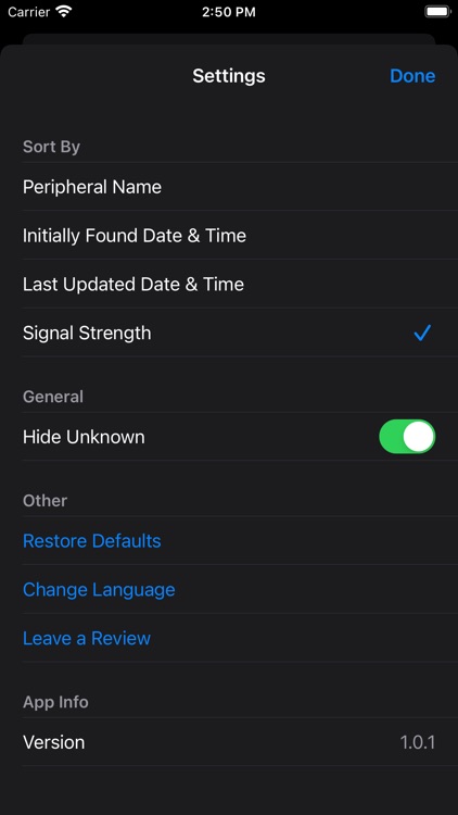 Blue Sniff - Bluetooth Scanner screenshot-7