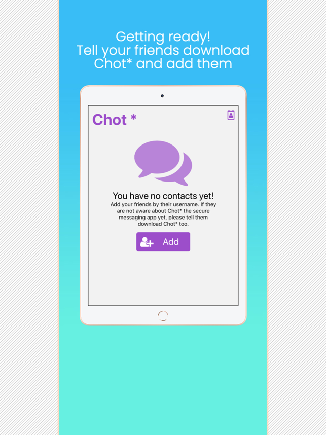 ‎Chot: Secure Instant Messaging Screenshot