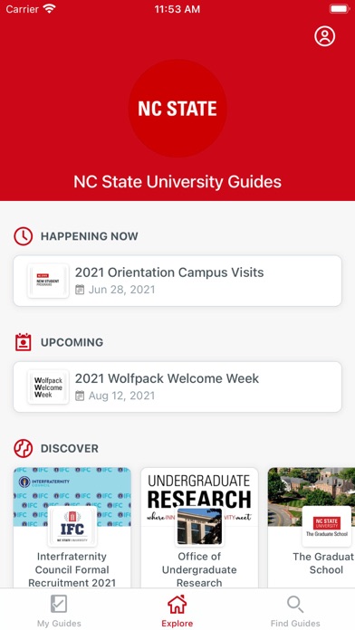 NC State University Guides screenshot 2