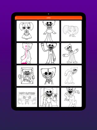 Screenshot 2 Poppy Coloring Game iphone
