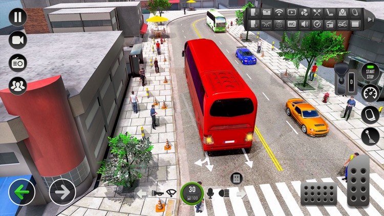 #1 bus driving simulator pro + screenshot-3