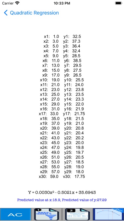 Quadratic Regression Pro screenshot-9