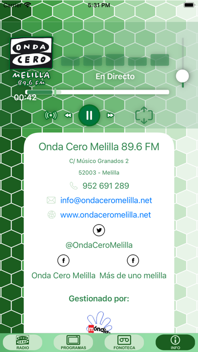 Onda Cero en Melilla screenshot 4