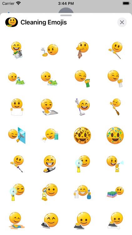 Cleaning Emojis