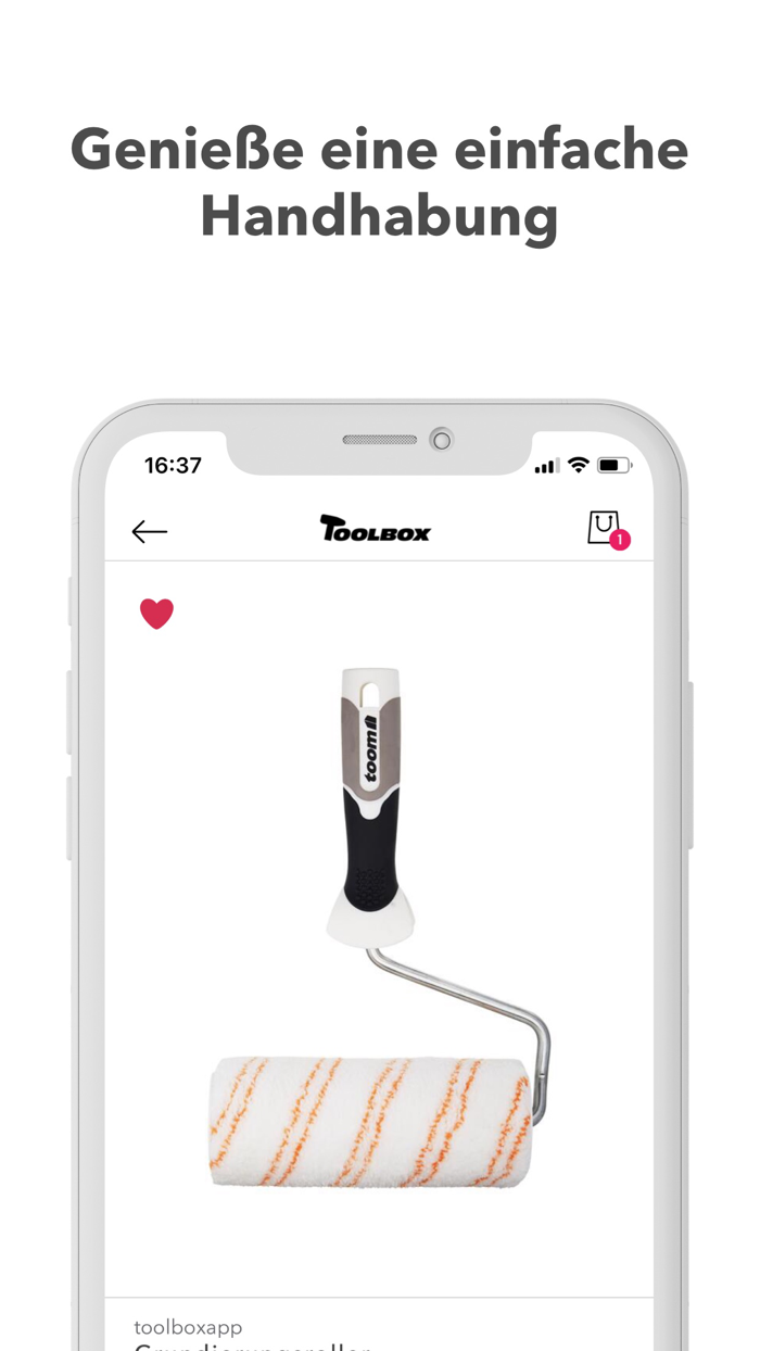 Toolbox Baumarkt Lieferung