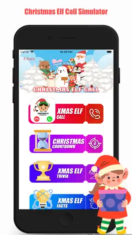 Game screenshot Christmas Elf Call Simulator mod apk