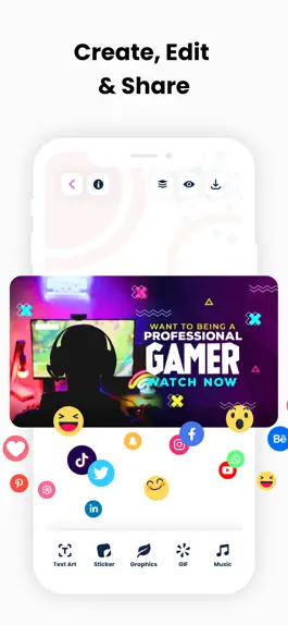 Game screenshot Collage Thumbnail : Logo Maker hack