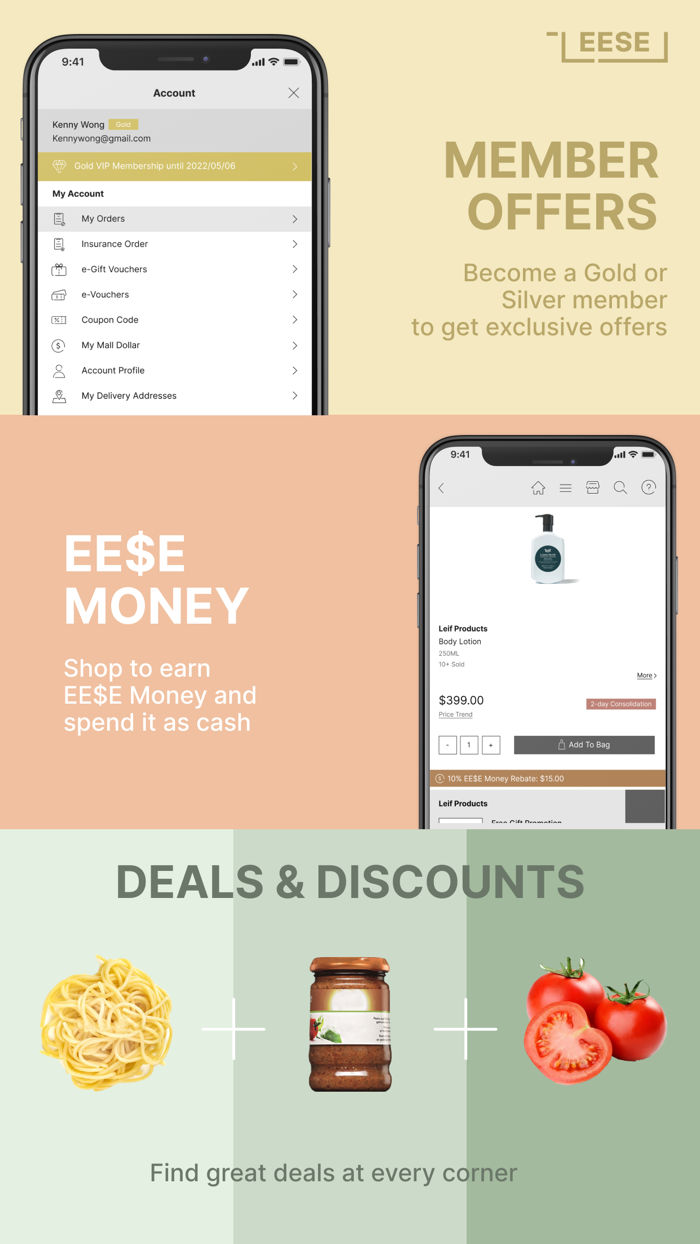 EESE Shop Online With Ease