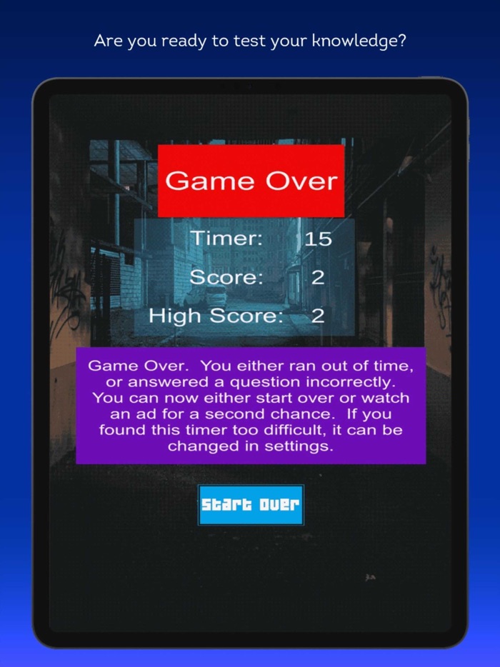 Batman Trivia Challenge