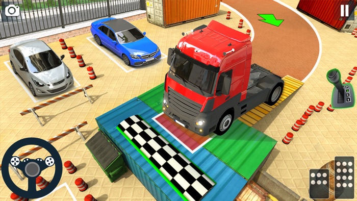 Truck Parking USA Trailer Game