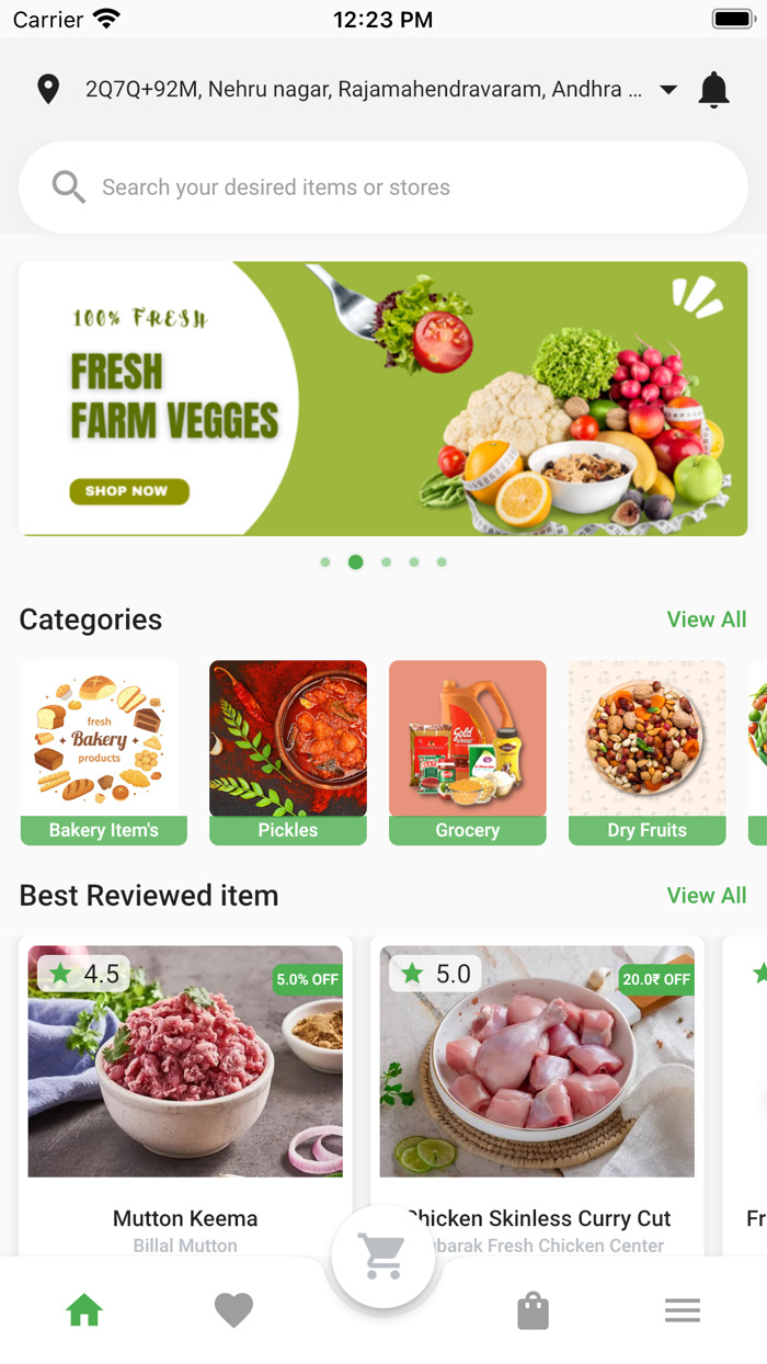 Fresh  Fresh Instant Delivery