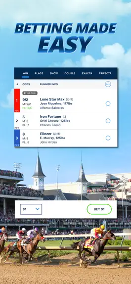 Game screenshot TwinSpires Horse Race Betting apk