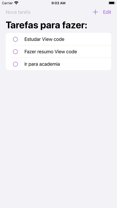 Screenshot #2 pour Todo List - Lista de tarefas