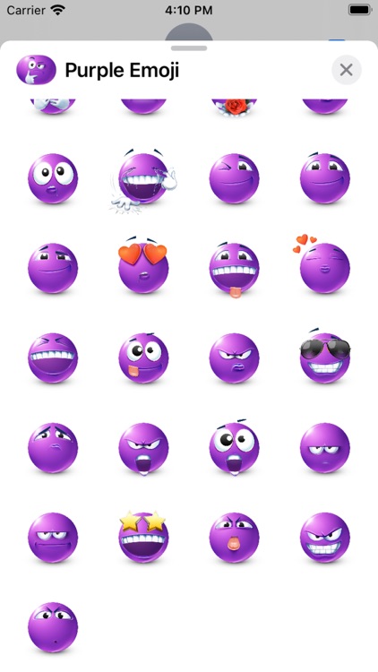 Purple Emoji screenshot-5