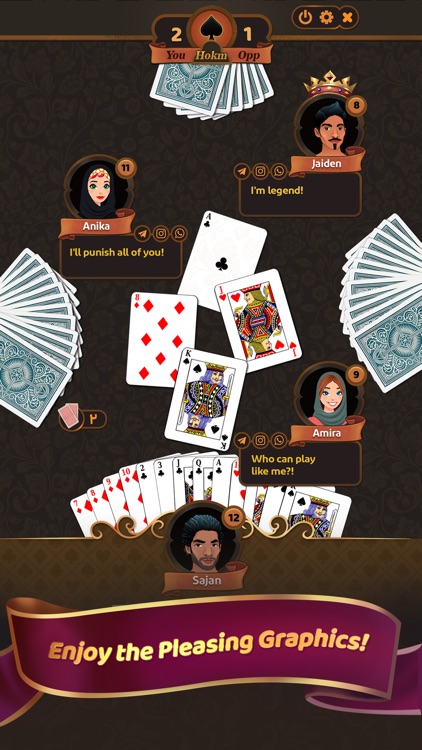 Hokm Plus - Online Card Game screenshot-3