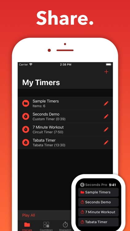 Seconds Pro Interval Timer screenshot-5