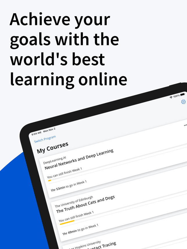 ‎Coursera: Learn career skills Screenshot