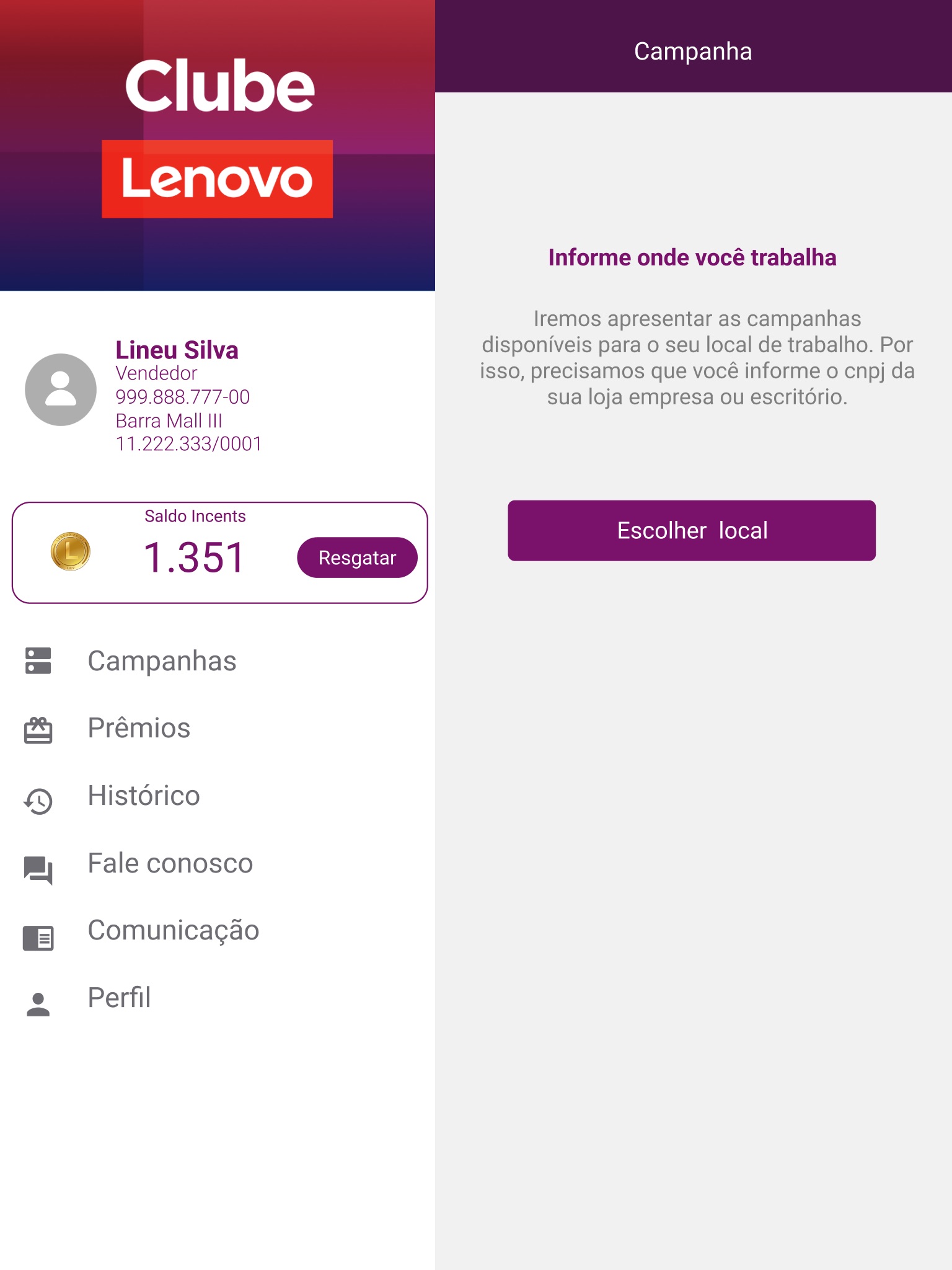 Clube Lenovo screenshot 2