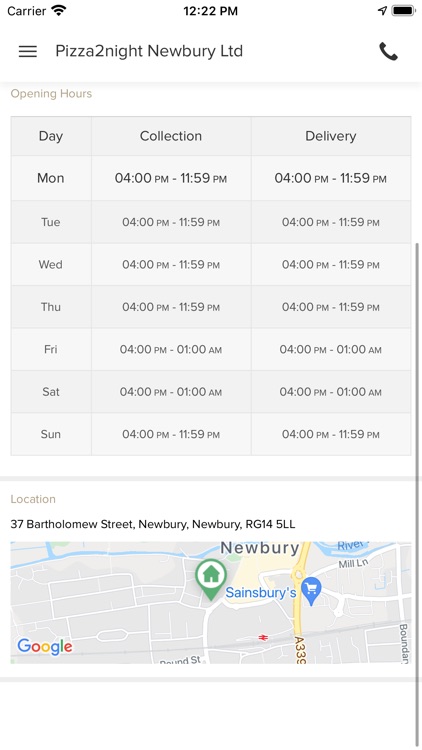 Pizza2night Newbury Ltd screenshot-3