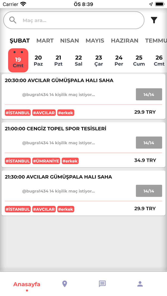 MaçYap Halısaha ve Voleybol