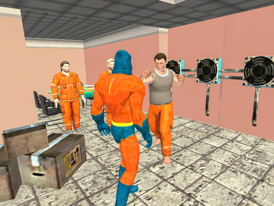 Superhero Jailbreak Escape 3D screenshot 2