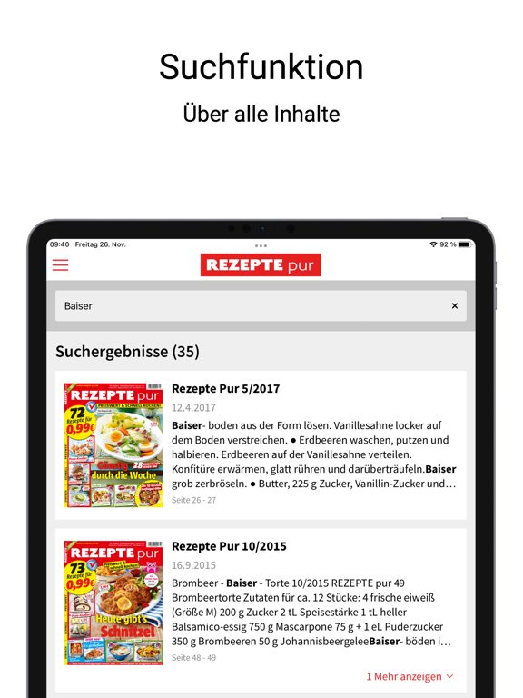 REZEPTE pur ePaper screenshot 3