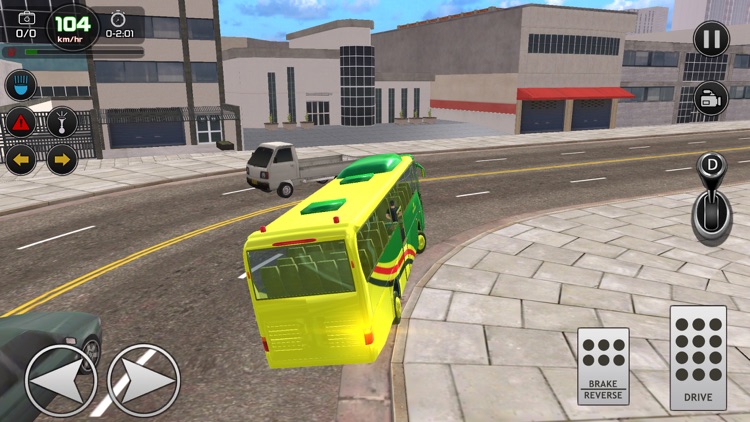 Modern Bus Driving Simulator screenshot-3