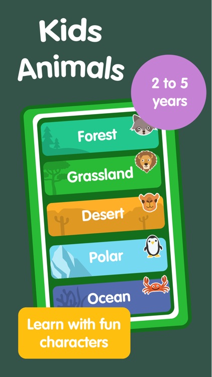 Learn Animals for Toddlers