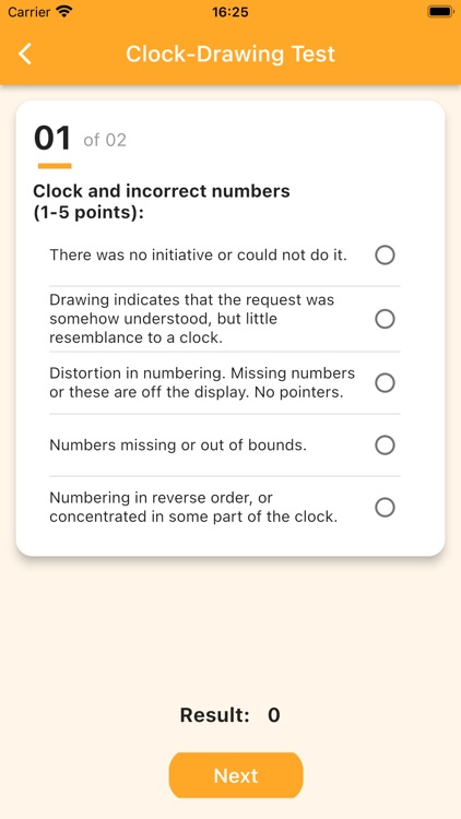 Cognitive Exams