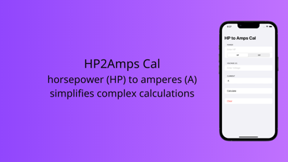 Screenshot #2 pour HP2Amps Cal