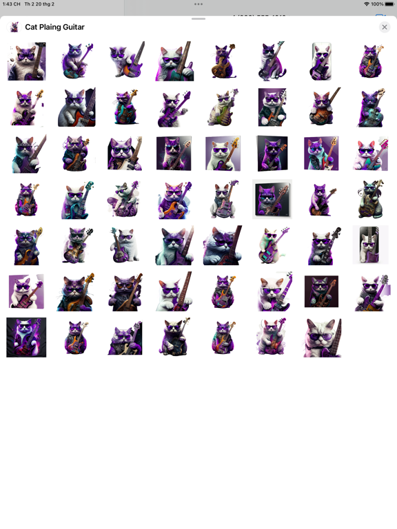 Screenshot #5 pour Cat Plaing Guitar