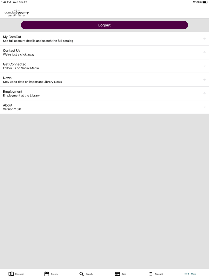 Camden County Library Mobile