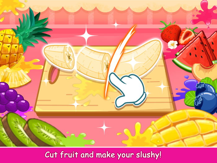 Wolfoo Make Rainbow Slushy