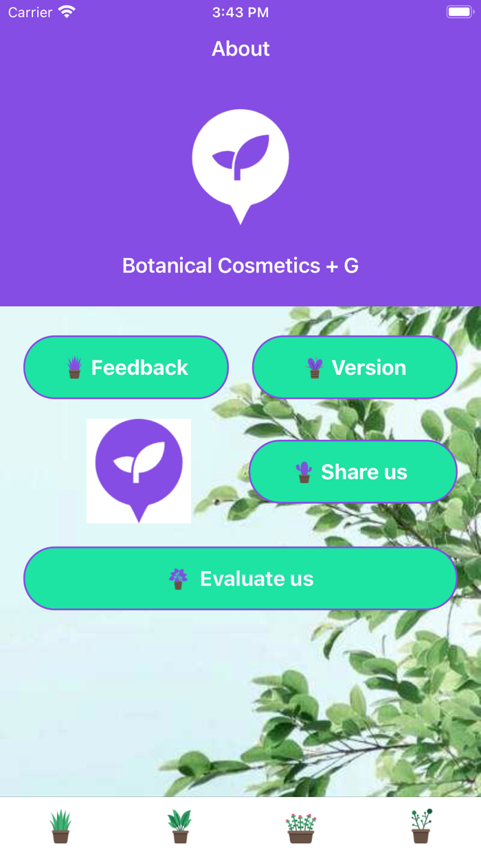 Botanical Cosmetics - G
